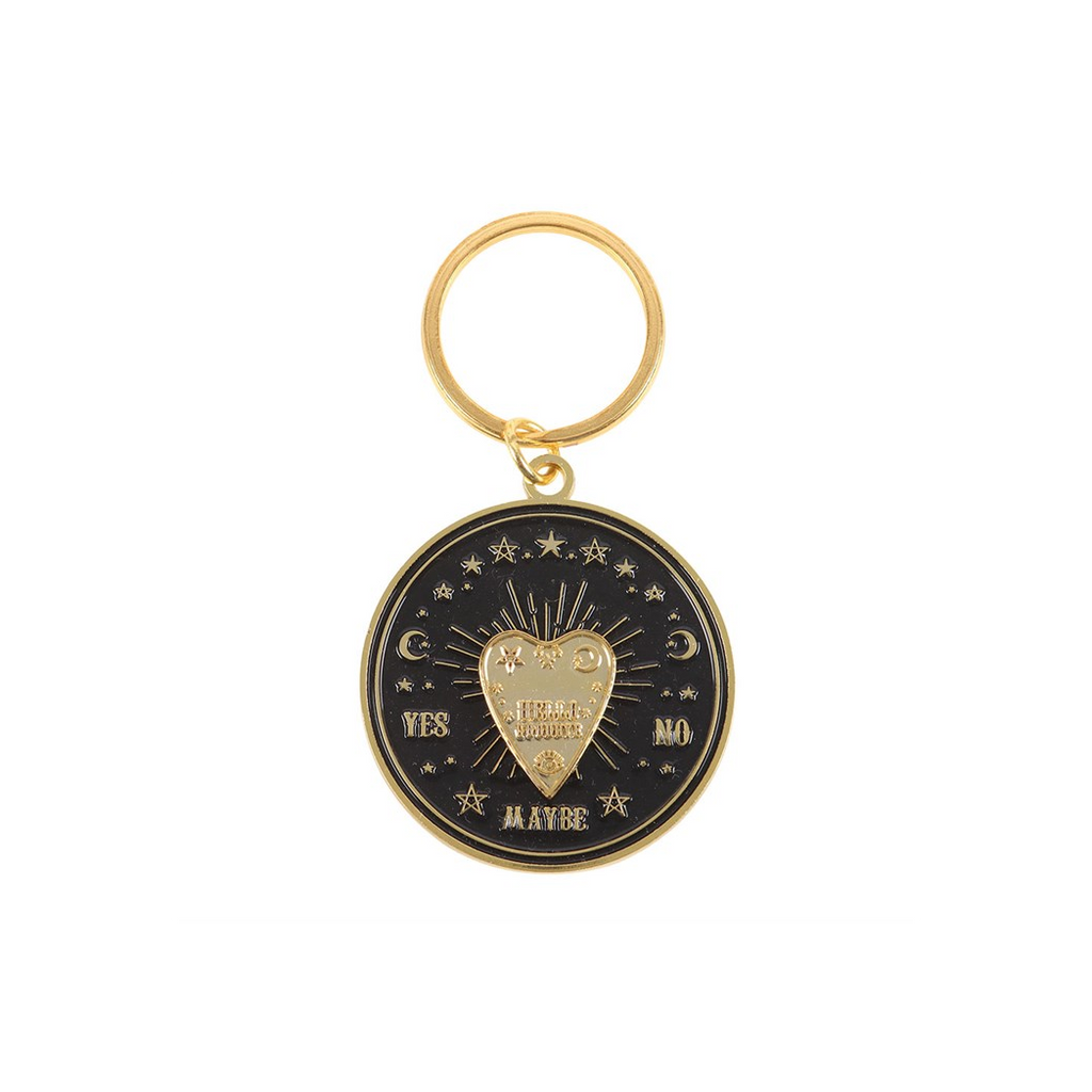 Spinning Talking Board Planchette Keyring