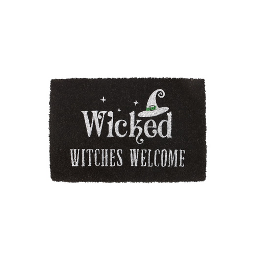 Black Wicked Witches Welcome Doormat