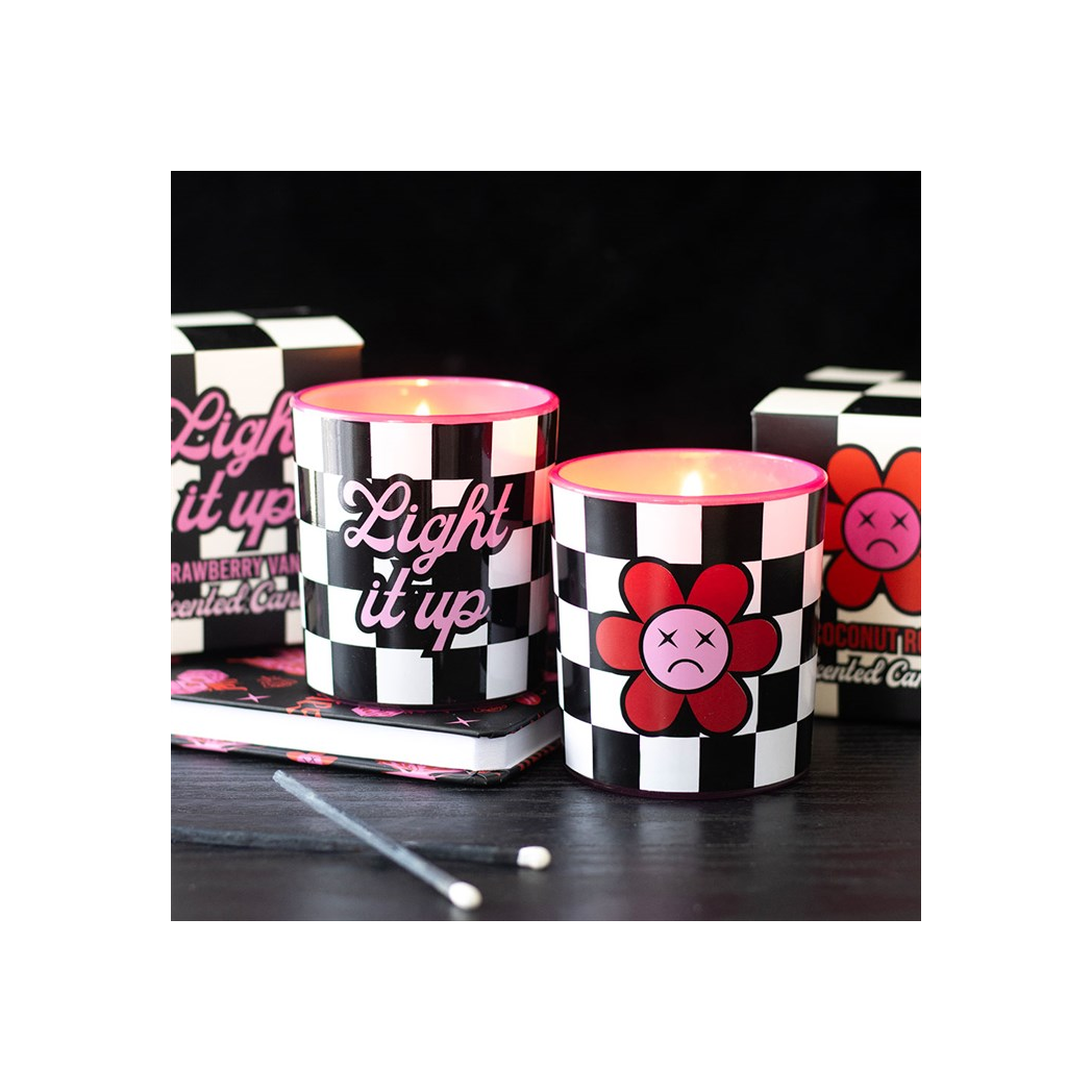 Light It Up Strawberry Vanilla Candle