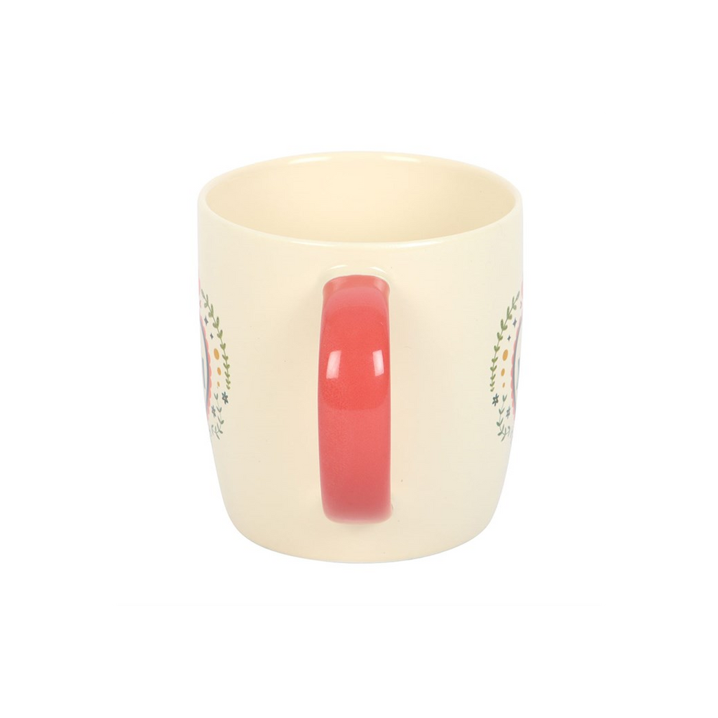 Mum Folk Heart Mug