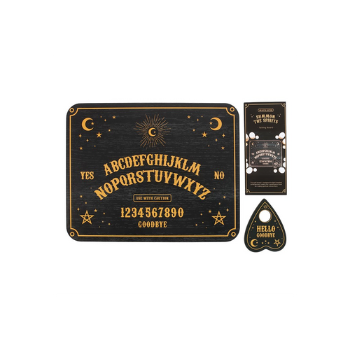 Black Talking Board with Planchette