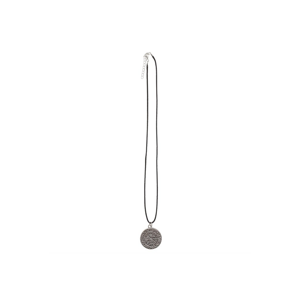 Vegvisir Viking Compass Viking Cord Necklace