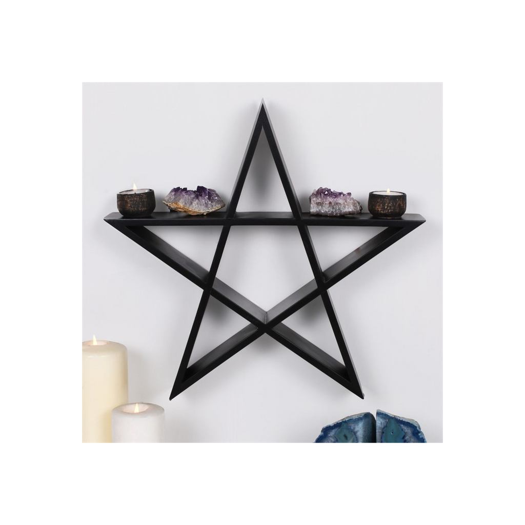 Pentagram Wall Shelf