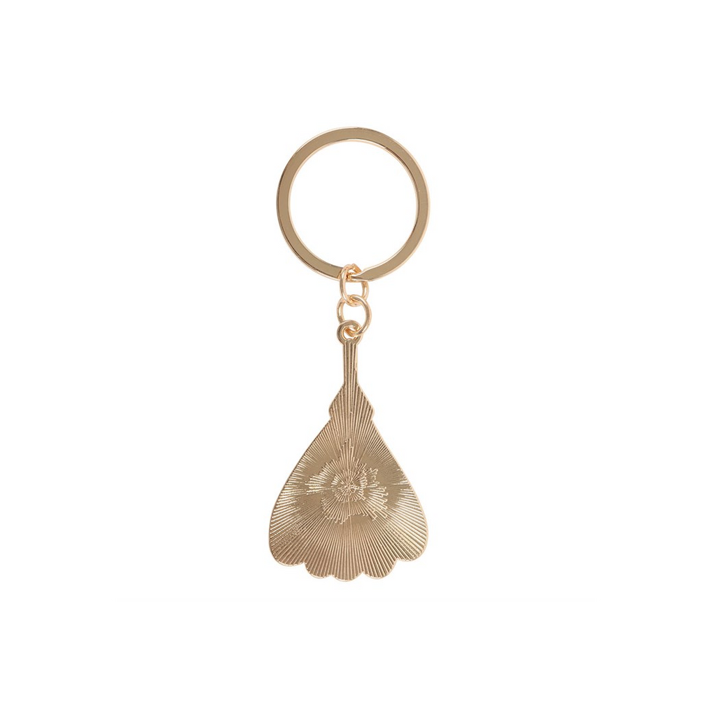 Thank You for Helping Me Grow Flower Keyring