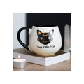 Magic, Coffee & Cats Rounded Mug